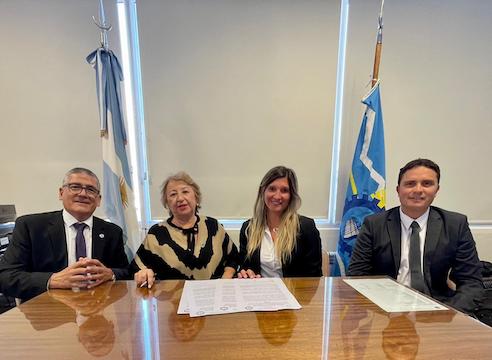 Convenio marco entre la Asociación de magistrados de la justicia nacional y la Universidad Nacional de la Patagonia San Juan Bosco